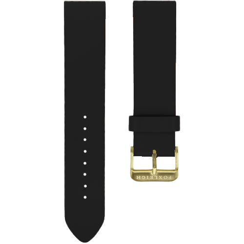 Black-Leather-Strap-with-Gold-Foxleigh-Buckle