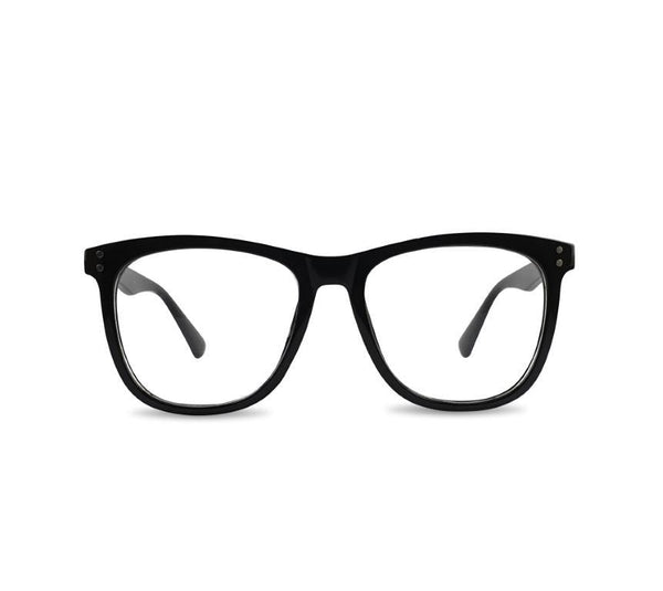 Alex Blue Light Blocking Glasses Black – Foxleigh Watches Eyewear