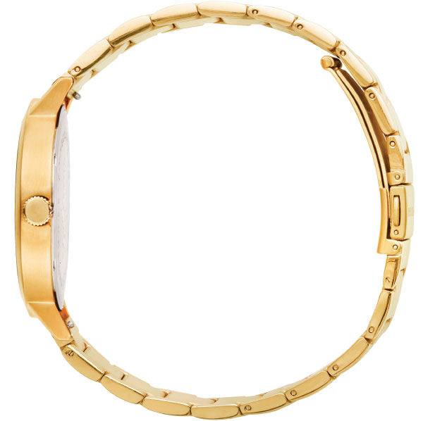 Gold w/ Black Steel Timepiece