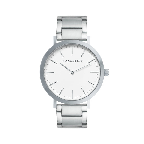 Silver Steel Timepiece