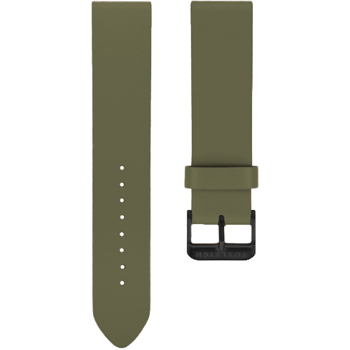 Khaki-Leather-Strap-with-Black-Foxleigh-Buckle