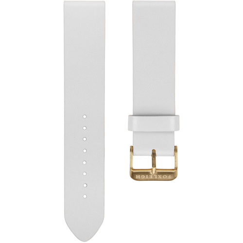 White-Leather-Strap-with-Gold-Foxleigh-Buckle